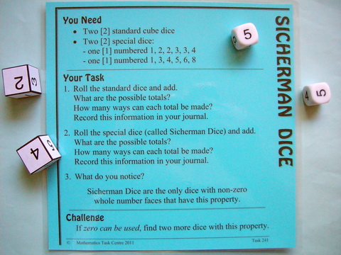 Sicherman Dice